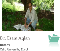 Dr. Esam Aqlan Botany Cairo University, Egypt